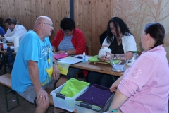 Auch die Zuträger waren unermüdlich