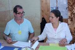 Horst Preisker und Melanie Polinelli