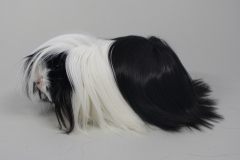 Peruaner "Black Jack" in Schwarz-Weiß von Bianca Erades