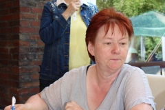 auch unsere fleißigen Schreiber dürfen nicht fehlen ... Andrea Steingrube